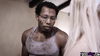 Teen blind virgin Chloe Cherry fucked in her tight Receipt of anal by a black neighbor