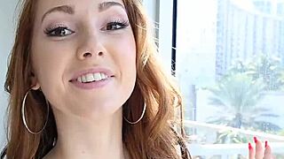 Adorable bitch adores gentle blowjobs from teen pov