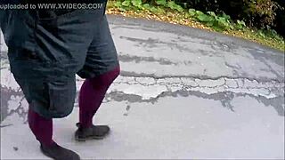 pantyhose outdoor adventure
