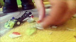 Hey, this sadistic giantess in boots is just unstoppable!