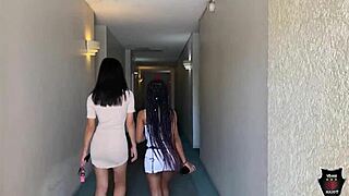 Hey Mini Stallion, ready to ride that monster cock bent over?