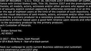 Down for BBC - Isiah Maxwell Plows Deep into Riley Reyes. Outdoor rough action unfolds.