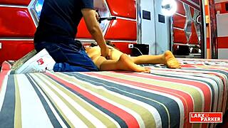 Watch Perla Rica masturbate from another view in Rom Casting?