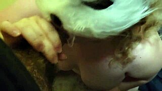 quick closet sex with bbw amateur blowjob and spanking 😈