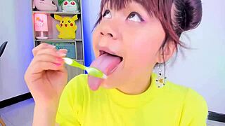 Why Does Lila Jordan Spit Saliva on Webcam with Huge Tongue