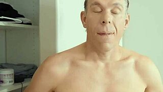 college cutie elsie dives into naughty research by sucking mick's cock