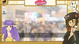 Sweet dreams succubus gives blowjobs!