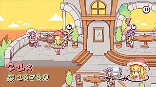 Ever seen a kinky waitress spill cum on pizza in futanari hentai game ep 4? This cartoon crossdressing action is wild!