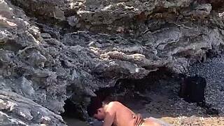 hey anna polina, how’s interracial sex on the public beach?