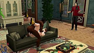 Gay threesome with big cocks pounding hard