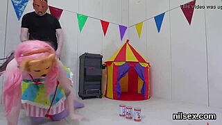 Horny Sweetie Endures Painful Anal Treatment In Butthole Madhouse