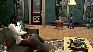 Gay threesome with big cocks pounding hard