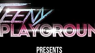 Long-Haired Teen Deepthroats Big Cock