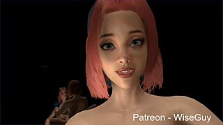 Futa and female POV experience with Sakura and Hinata in a threesome