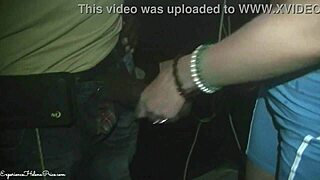 Look, Helena Price here, sucking cum from a big black cock while hubby films at gloryhole!