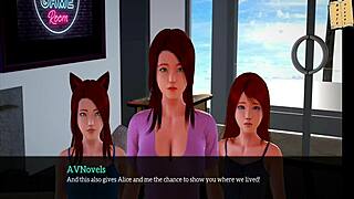 Beautiful anime MILFs and big tits in Porn 3D