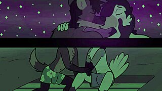 i can't resist lobo furry banging birdie at beach