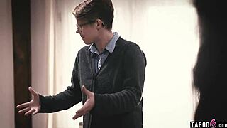 Emo students tease with pussy licking, then plunge into anal fucking after class.