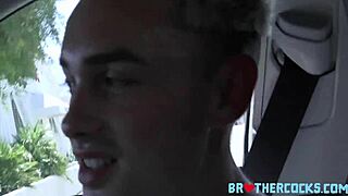 Gay brothers pick up BBC for bareback fun.