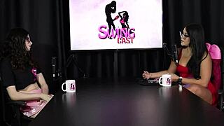 throating blowbang babe in group interracial action 😈