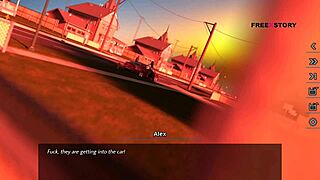 Alex Fingers Latisha's Ass In 3D Dreams