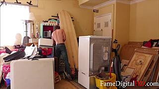 Stepdad's Passionate Fight Through Daughter's Pussy