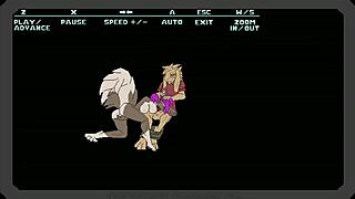 Predation Scenes In Cartoon Game World