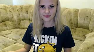 miss julia, cute latvian teen, ain't playing fortnite on avidcams com