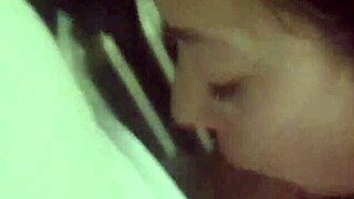 Latina Mommy Gives Blowjob To Brother's Girlfriend.