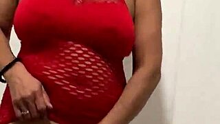 anna maria, mature latina, shows big tits and ass