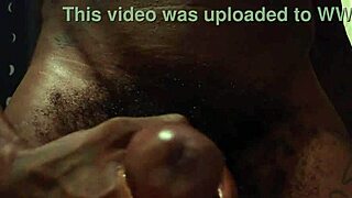 Watch Hallelujah Johnson stroke his big black cock with that fleshlight?