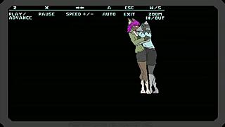 Predation Scenes In Cartoon Game World