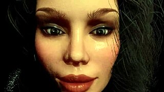 Darkness lust in animated fantasy world