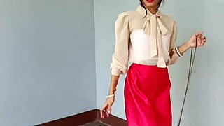 A beautiful couple tries out doggy style sex for the first time with a white cock.