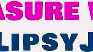 Blonde with Small 18+ Breasts Sucks Big Monster Cock