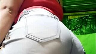 Why not admire this milf's big natural tits and ass in homemade video?