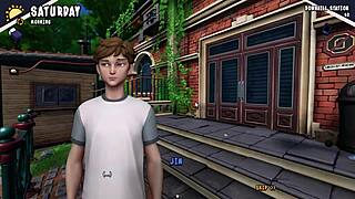 Officer Vinny gets handjob and blowjob in Peach Hills Division 1