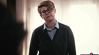 Emo students tease with pussy licking, then plunge into anal fucking after class.