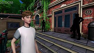 Officer Vinny gets handjob and blowjob in Peach Hills Division 1