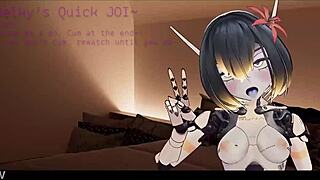 I guide you through a quick jerk-off session with Belky the robot