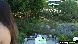 Brokenteens - Nasty Facial for Hottie Natalie Monroe, Man I Can’t Believe This!