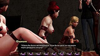 I explore the pale carnations gameplay in this 3d anime photoshoot