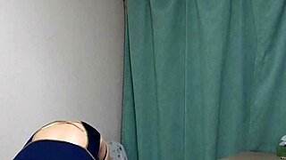 Kokoro Ayase Strips Naked in Miniskirt for Solo Show