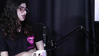 throating blowbang babe in group interracial action 😈