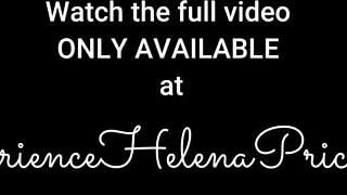 Look, Helena Price here, sucking cum from a big black cock while hubby films at gloryhole!