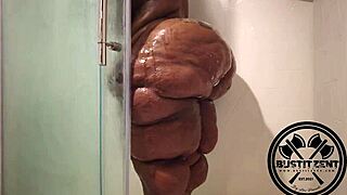 Hey BigLizz, wanna get steamy in the shower with that huge ass?