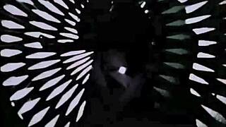 Vintage interracial threesome with white cocks and black pussy