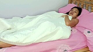 A beautiful couple tries out doggy style sex for the first time with a white cock.