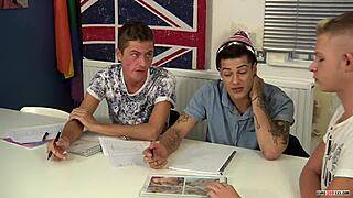 Skylar blu and alex silvers team up for a wild threeway with mickey taylor 😈