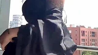 Neighbors keep staring at my big juicy boobs